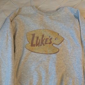 vintage looking lukes sweatshirt